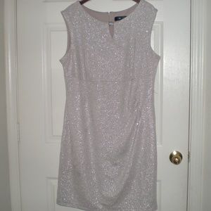 Sparkle Plus Size Sleeveless Dress
